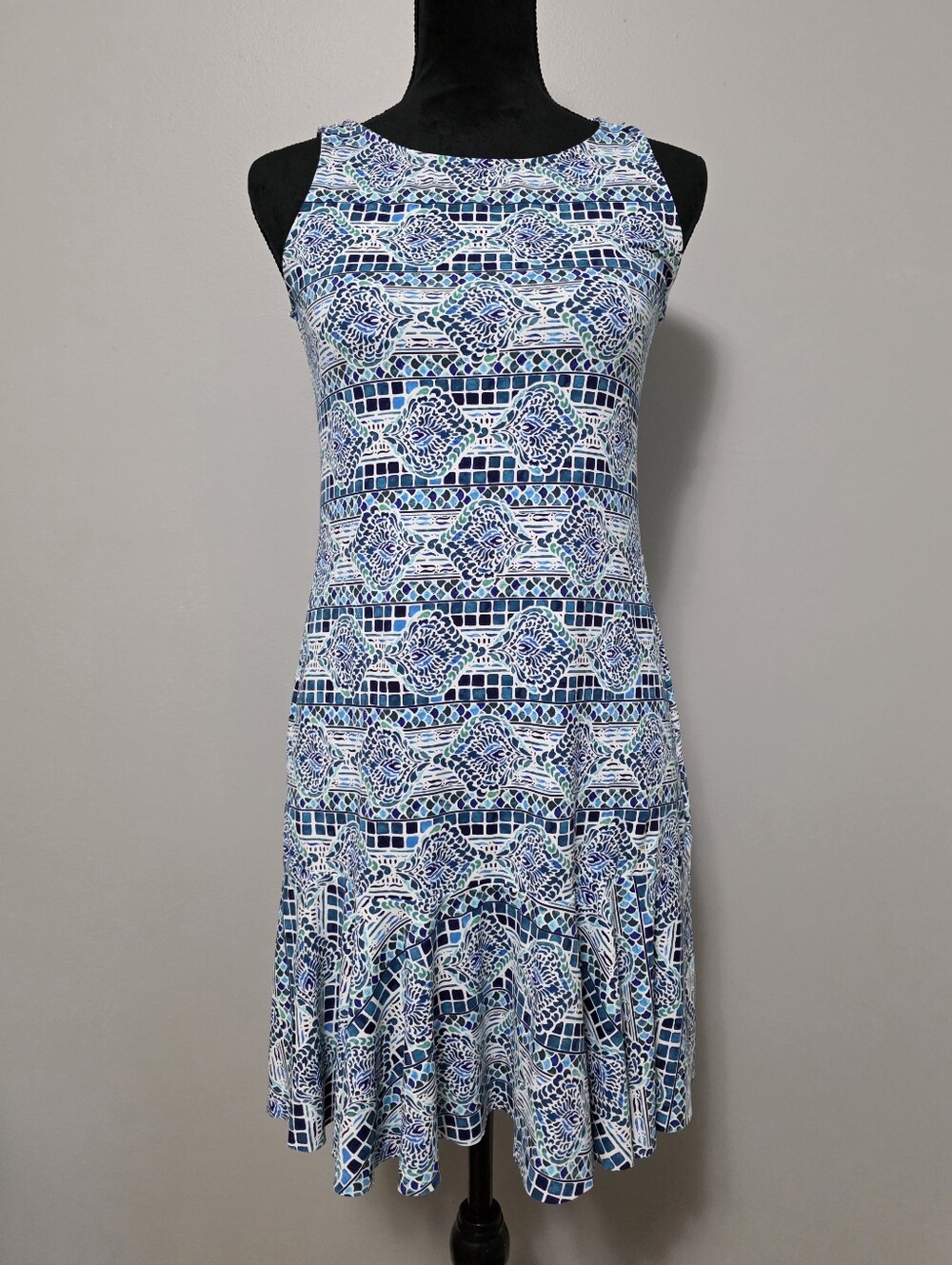 Tommy Bahama Island Cays Flounce Swim Cover Up Dress Size XS
